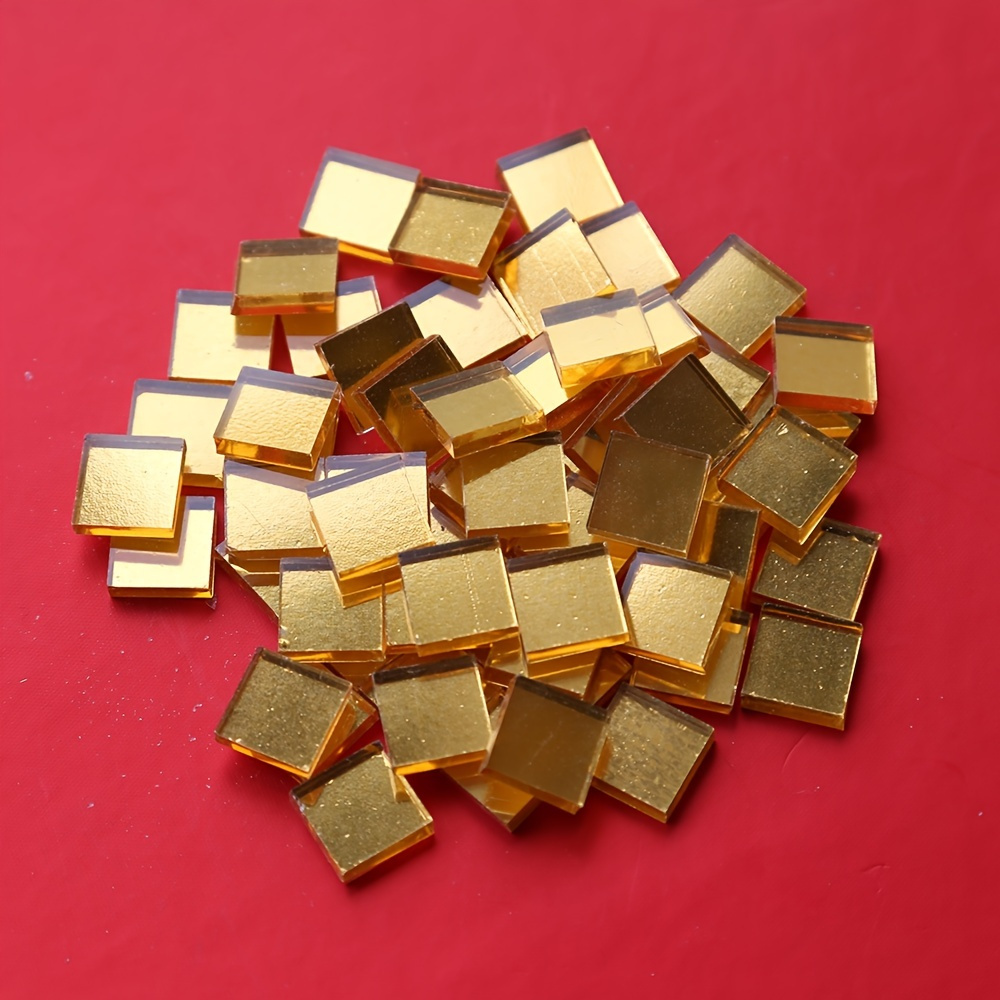 Square Gold craft mirrors