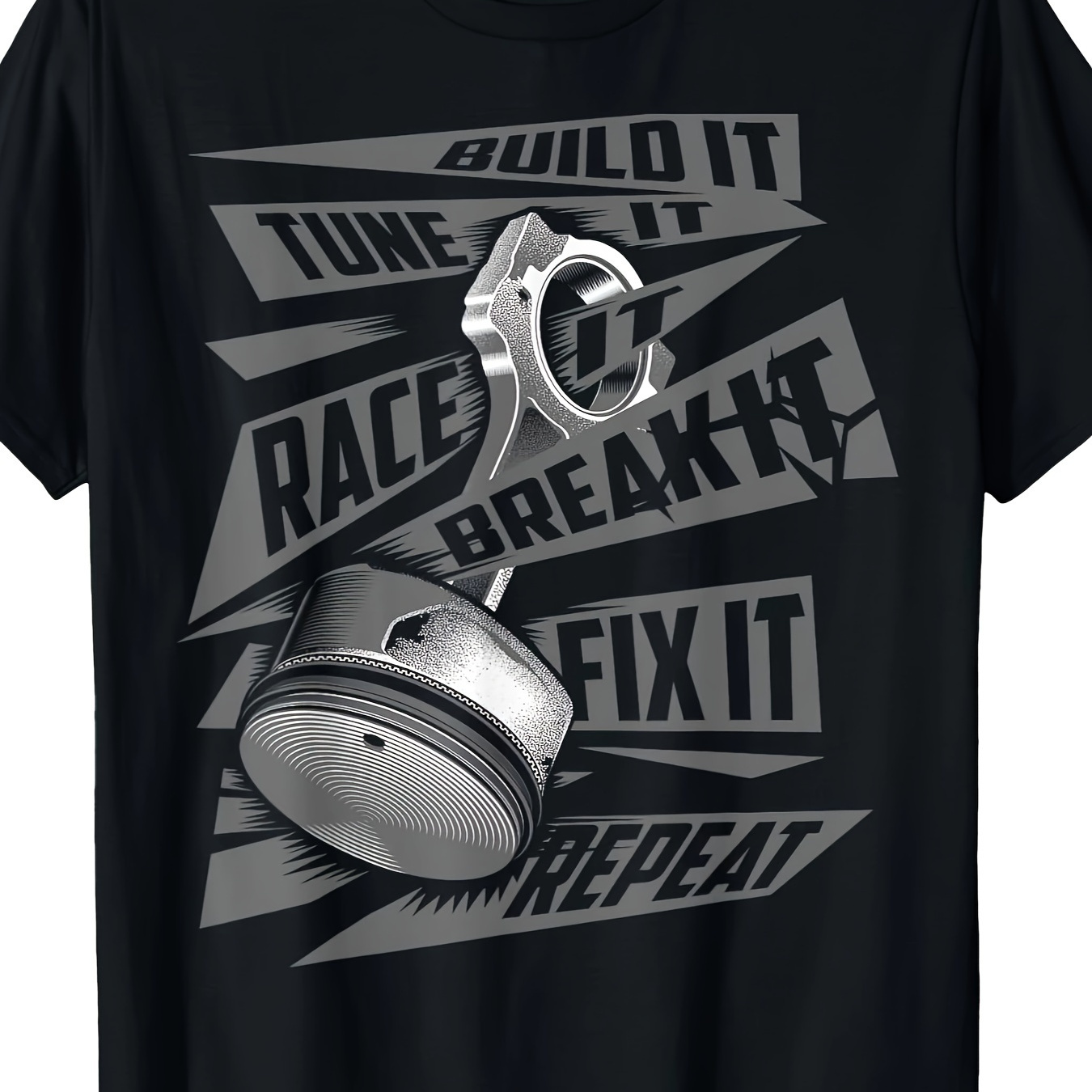 

Funny Tune It Break It Fix It Repeat Shirt T-shirt220g