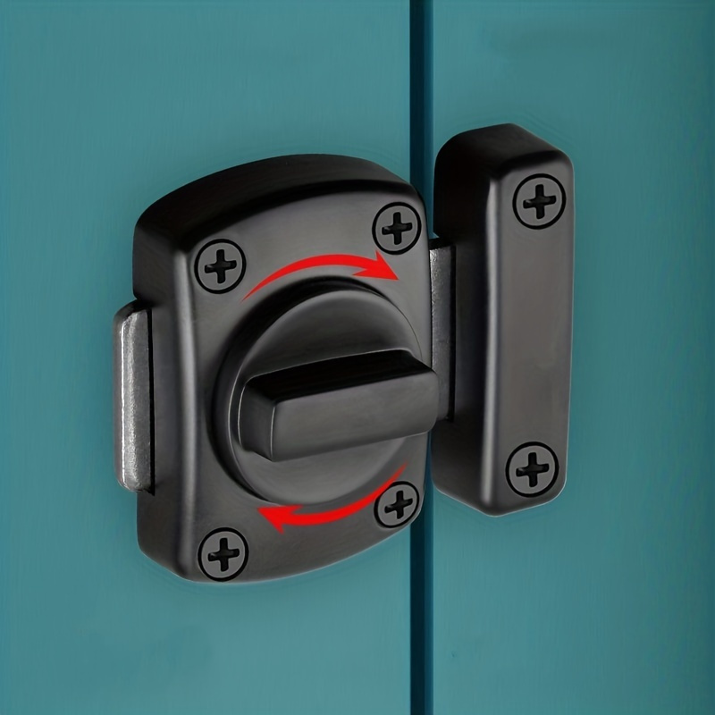 Secure Your Home With This Heavy-duty Swivel Bolt Door Lock!