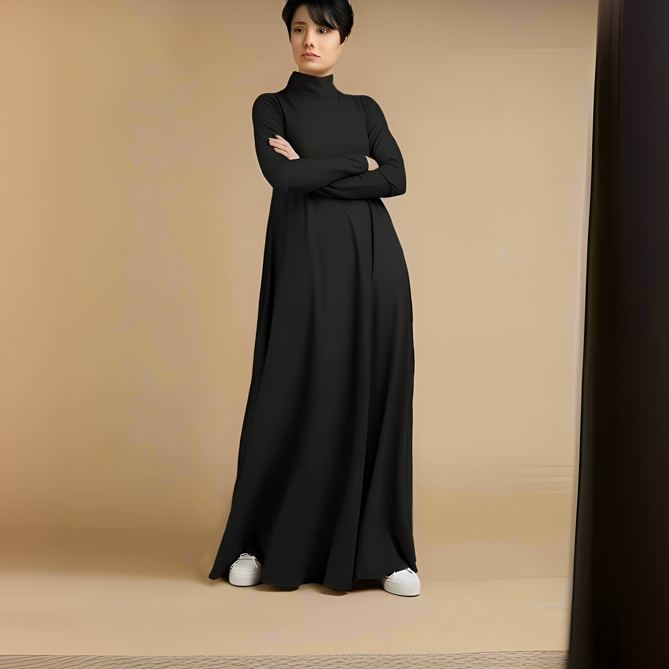 

[ ] - Long Sleeves - , Stretchy Polyester , - For & Fall