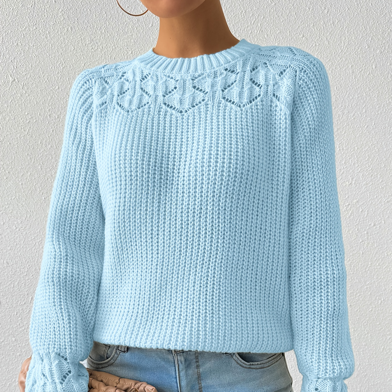 

Knit Sweater, Long Sweater For Fall & , Women's Clothing