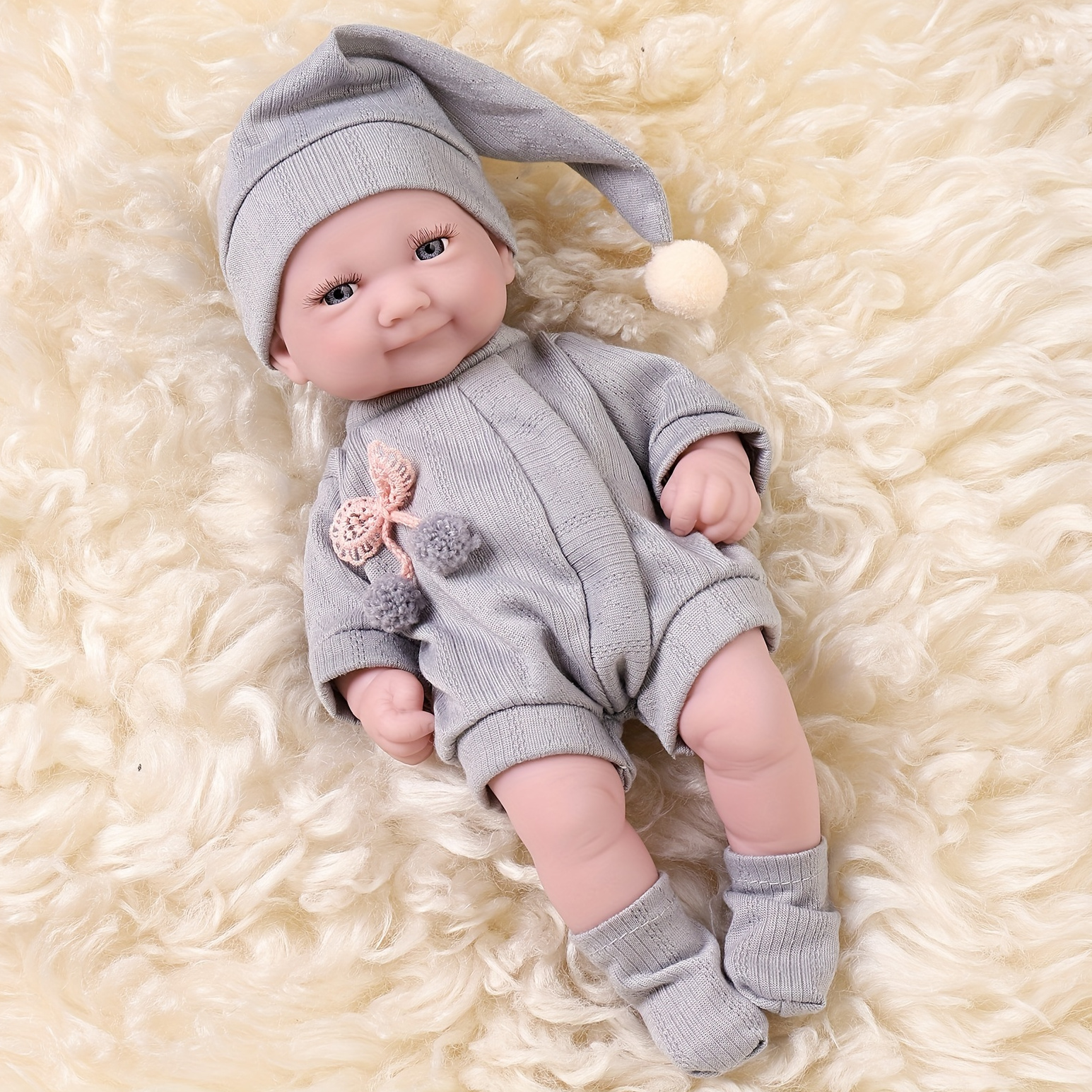 Realistic Reborn Baby Dolls Xmas Hat Stocking Clothes - Temu Malaysia
