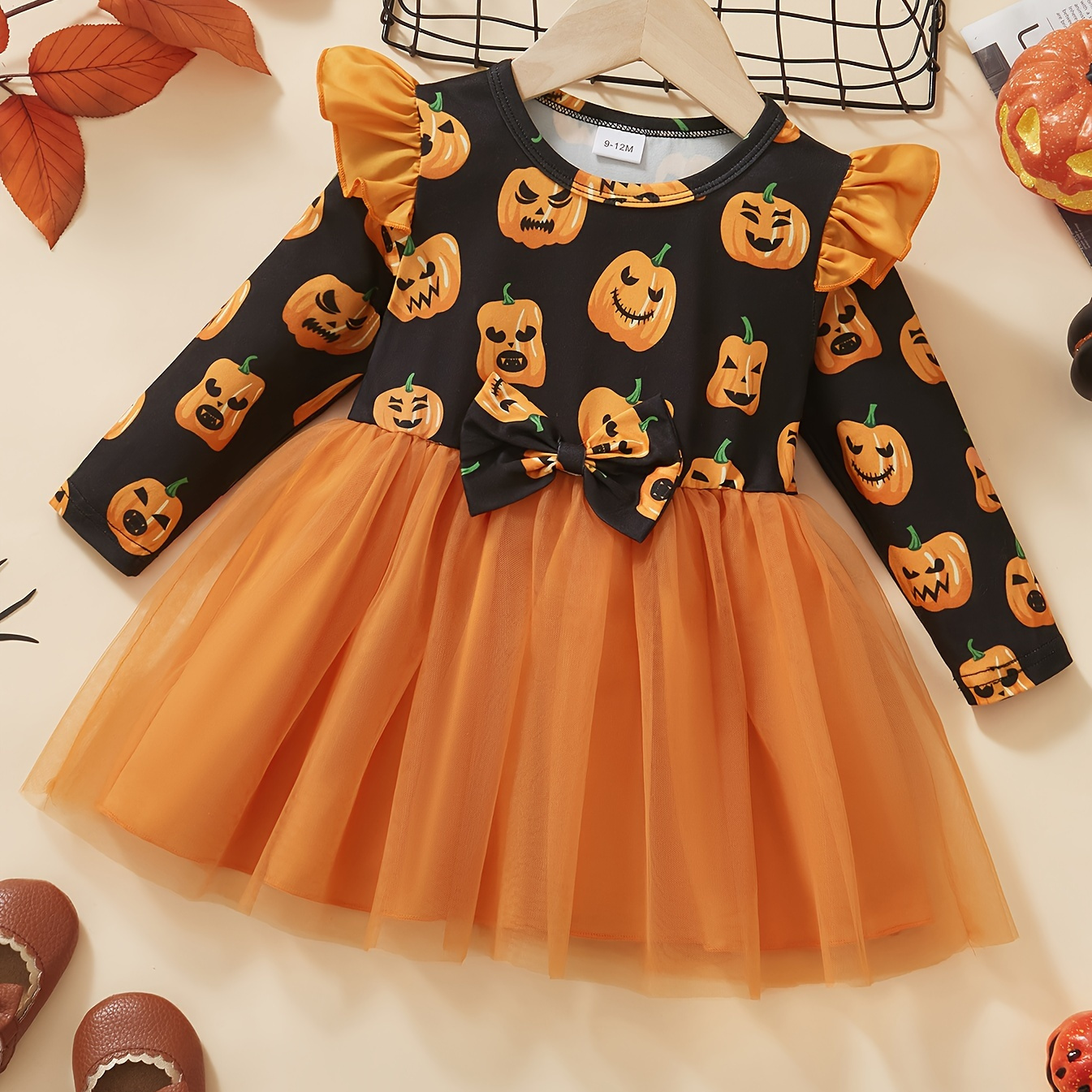 

's Halloween Pattern Long Sleeve , Infant & Toddler 's For //, As