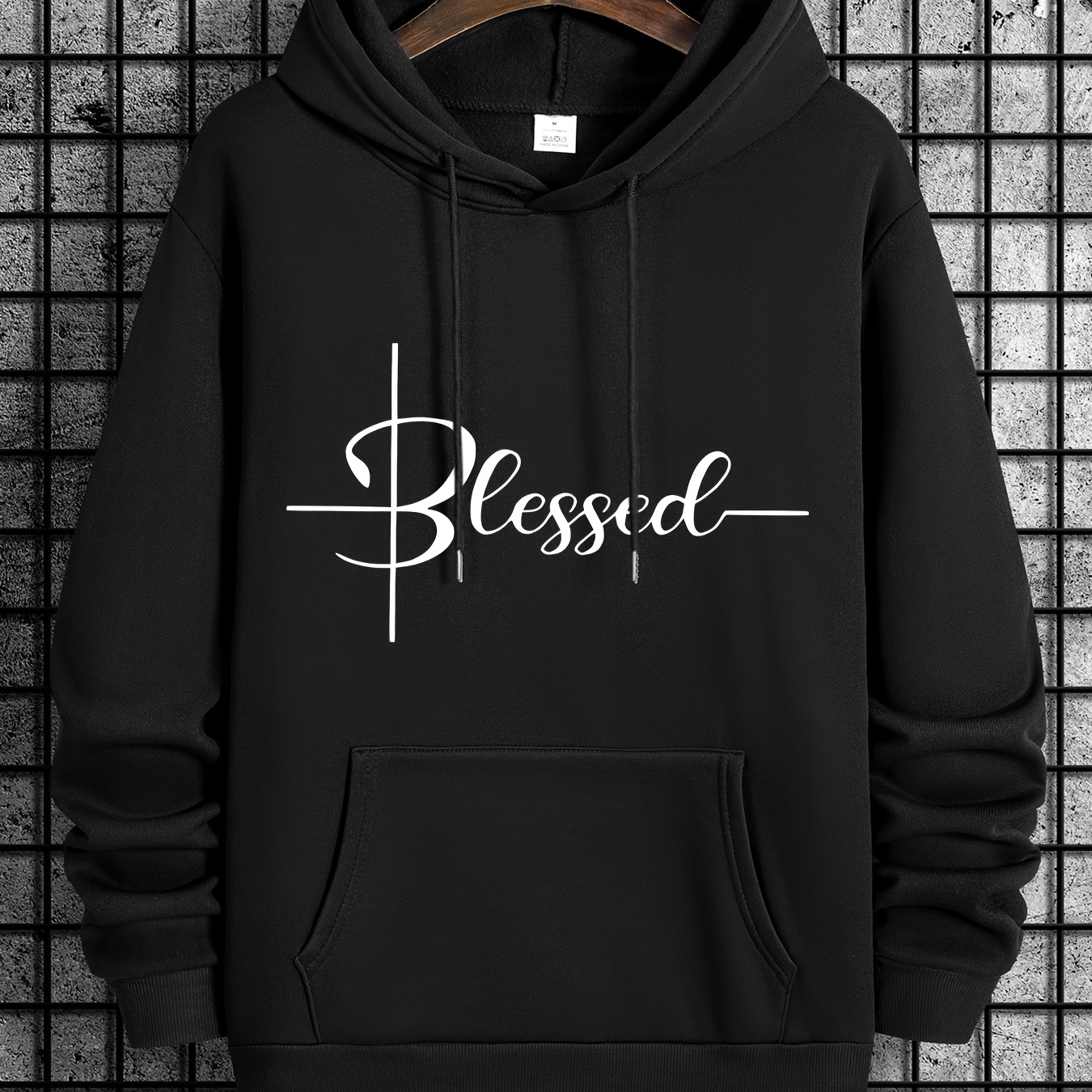 

New Personality Sweatshirt, Drawstring , Long-sleeved Sweatshirt For And