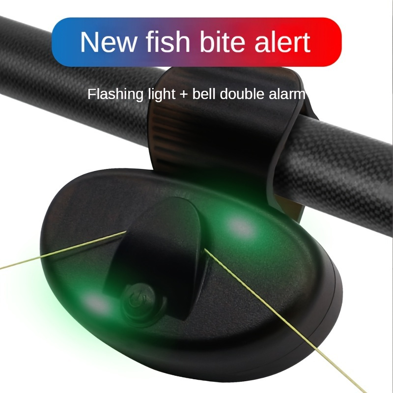2pcs Electronic Fishing Bite Alarm with Sound Lights Indicator Fish Bite  Alarms 