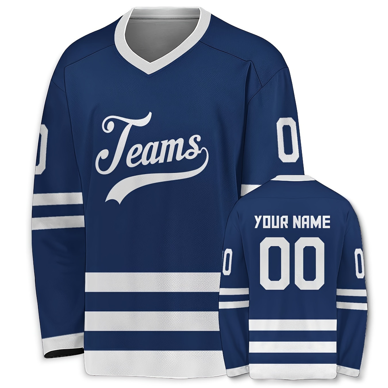 customized men's toronto ice hockey jersey vintage color
