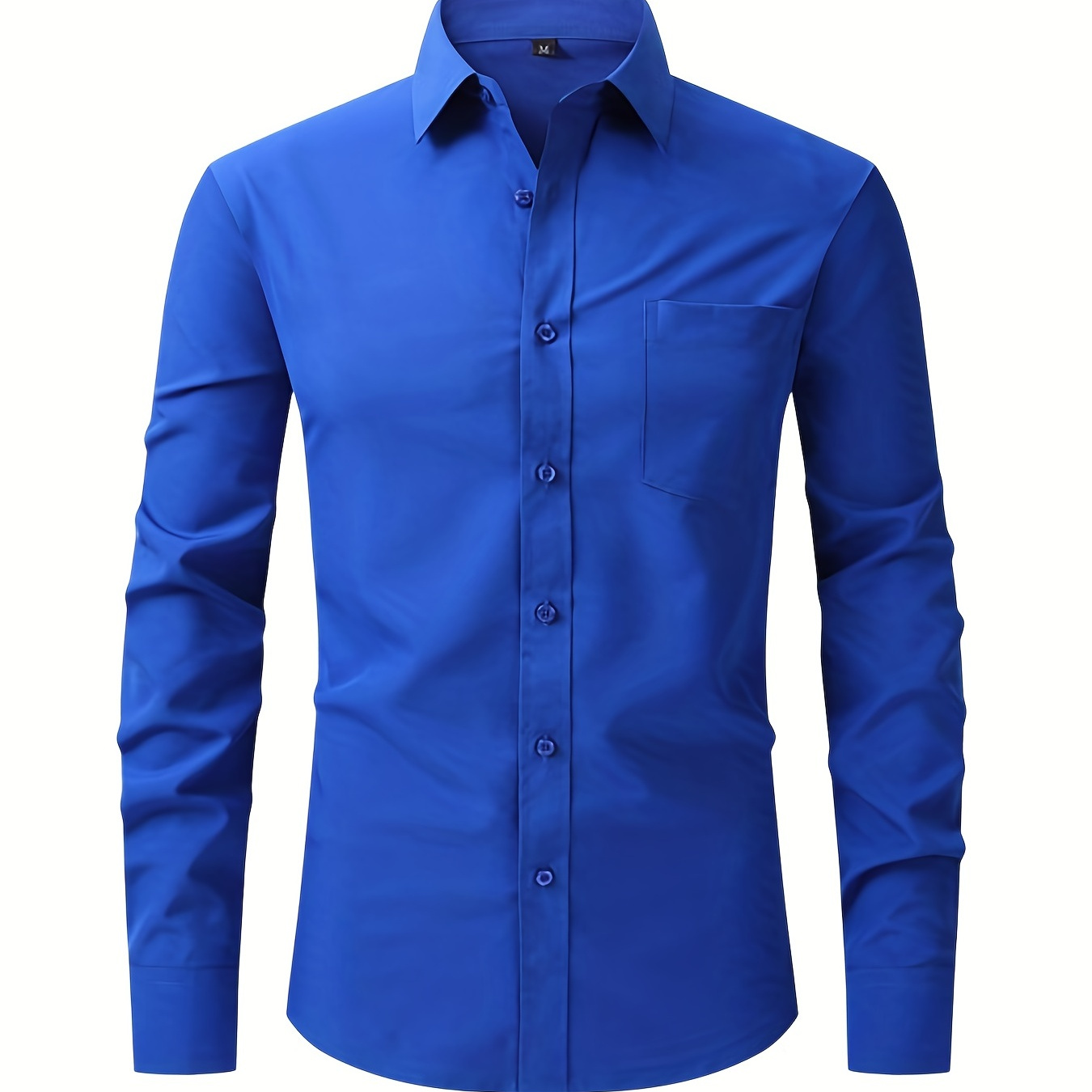 Men's Formal Classic Design Vintage Style Button Shirt Chest - Temu