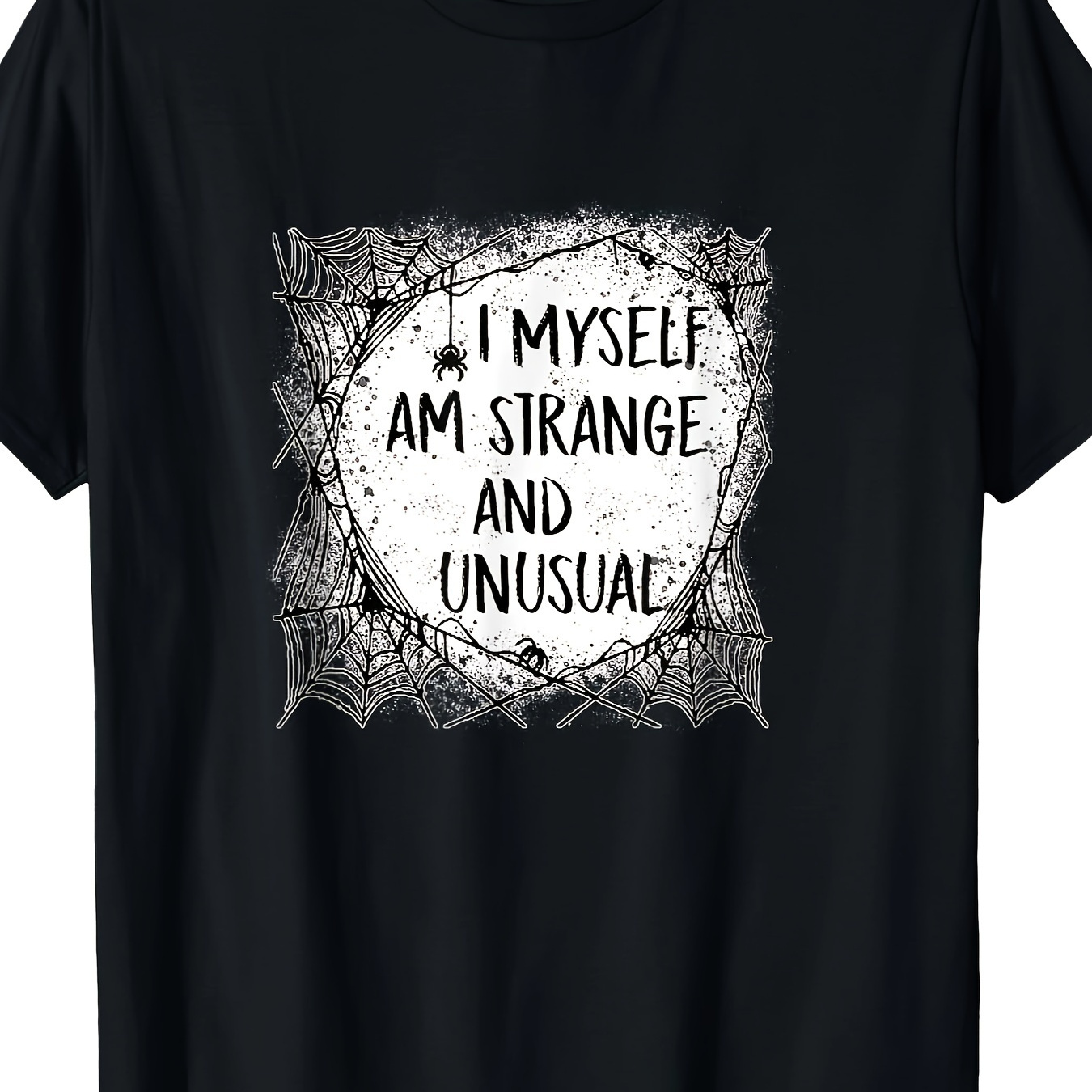 

Strange And Unusual Spooky Halloween T Shirt 80s 90s Fans