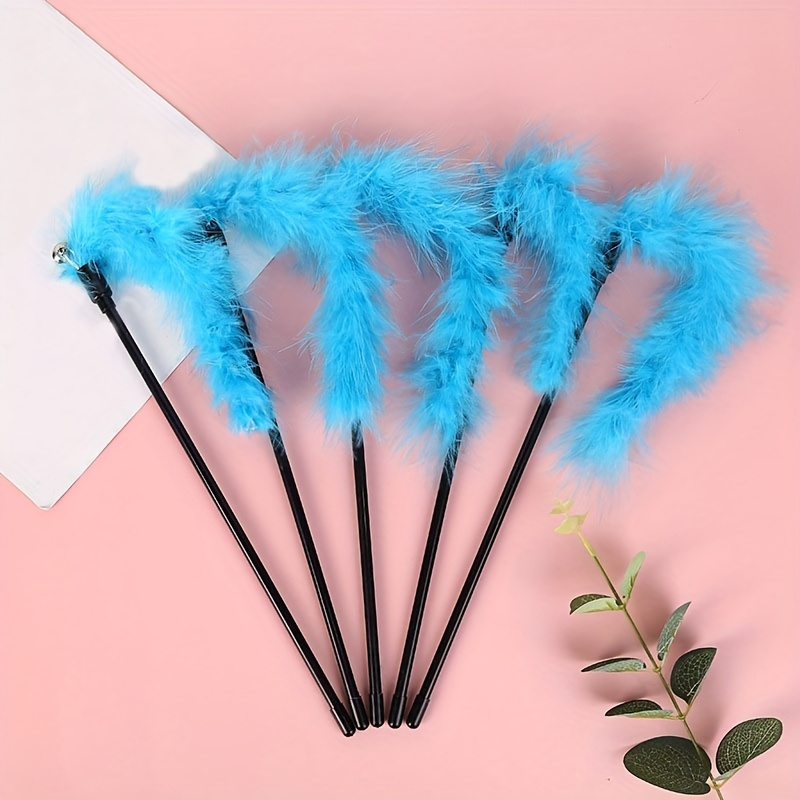 Interactive Retractable Interchangeable Feather Wand Flying - Temu