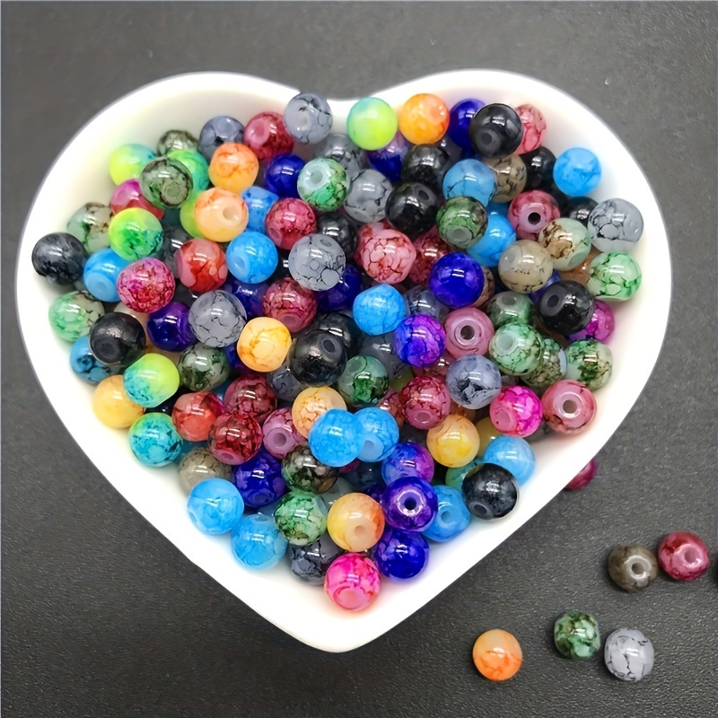 Irrigation Silvery Antique Glass Beads For Jewelry Making - Temu