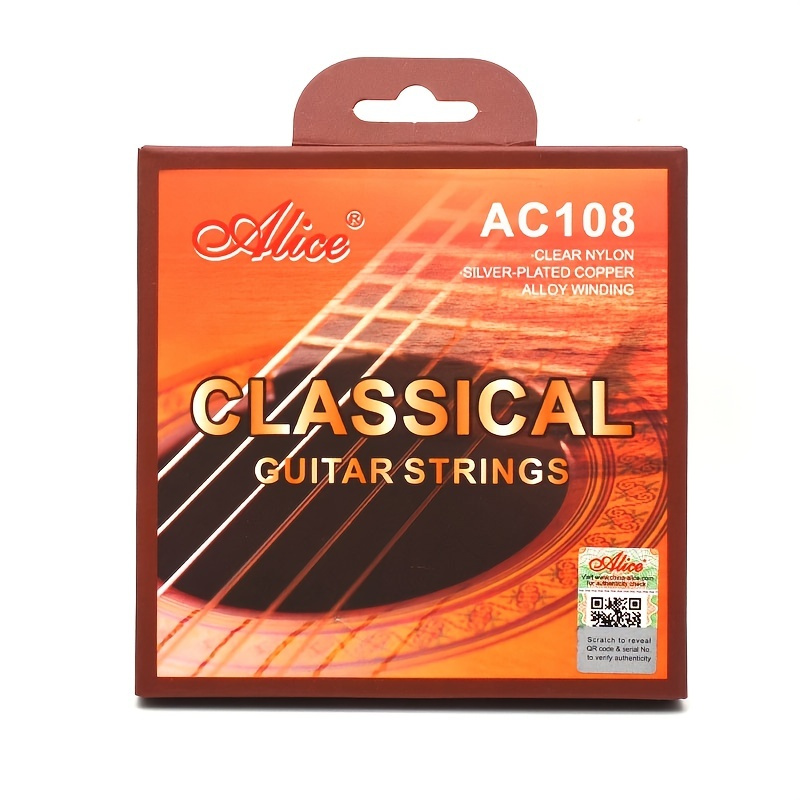 

Durable Nylon Guitar Strings For Clear And Rich Sound - Ac108-n
