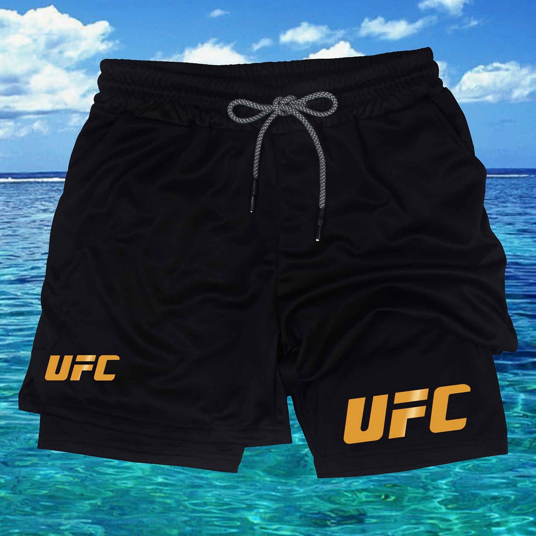 Men's Athletic Shorts – Breathable, Drawstring, Non-Transparent, Basketball & Gym