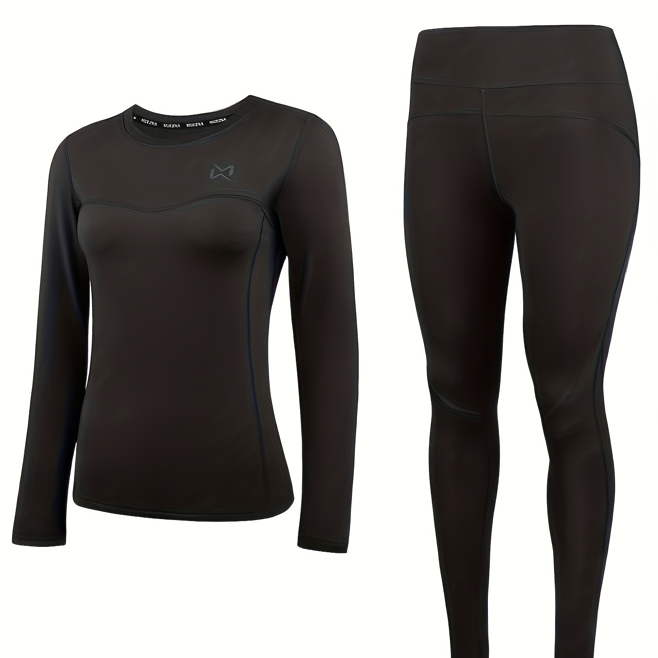 

Thermal Underwear For Women Long Johns Ski Base Layer Thermal Top And Bottom Set With Fleece Lined For Cold Weather