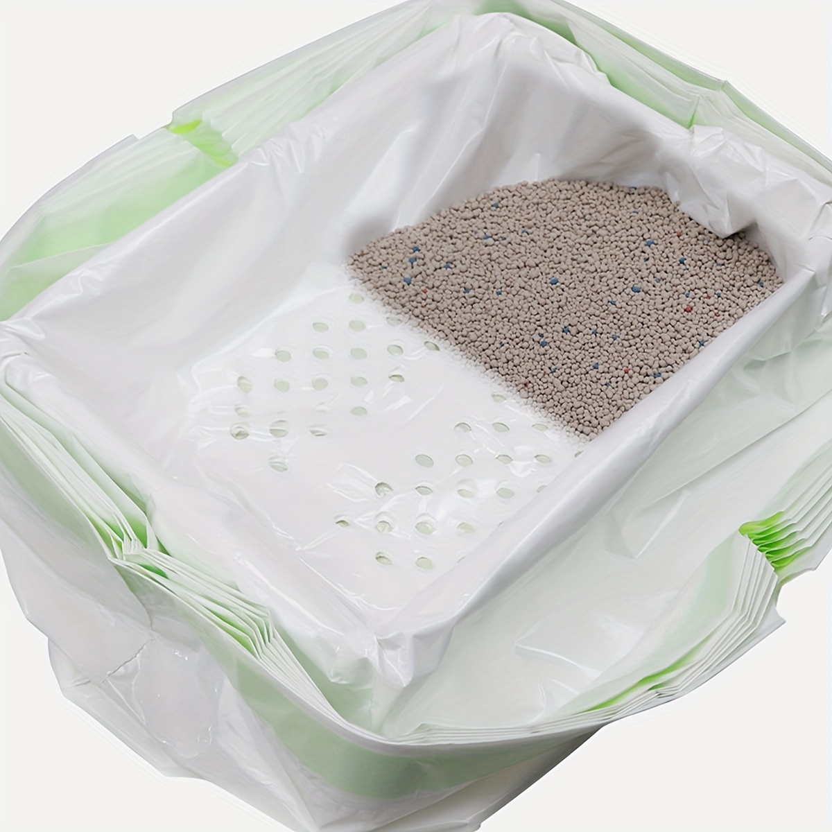 7pcs Cat Litter Bags: Keep Your Pet Clean & Your Home Fresh With These Indoor Cleaning Supplies!