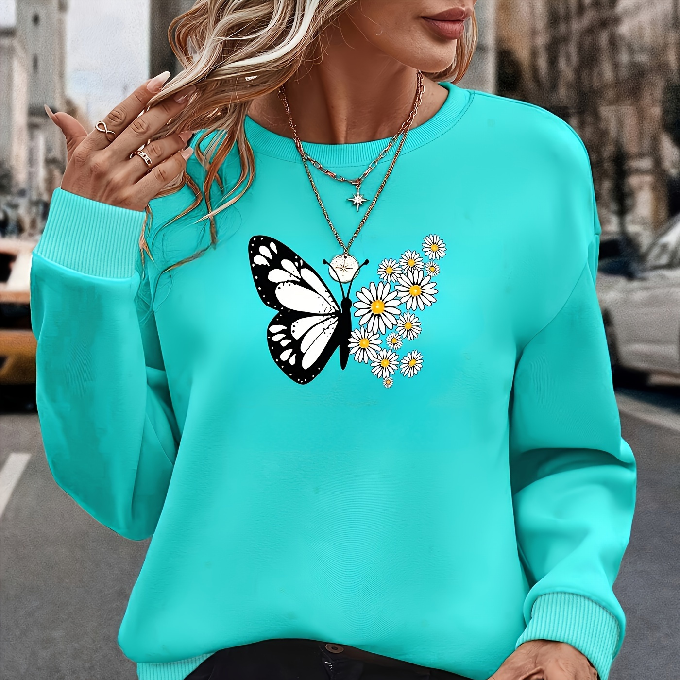 

& Long Sweatshirt For - , Washable