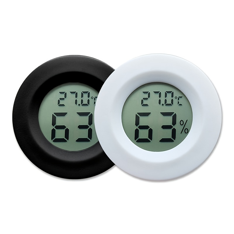 Indoor Thermometer Hygrometer, Outdoor Wall-Mounted Humidity Meter  Thermometers, Temperature Humidity Gauge Meter with Fahrenheit/Celsius for  Patio, Field, Cellar, Garden, Humidors, Greenhouse, Closet