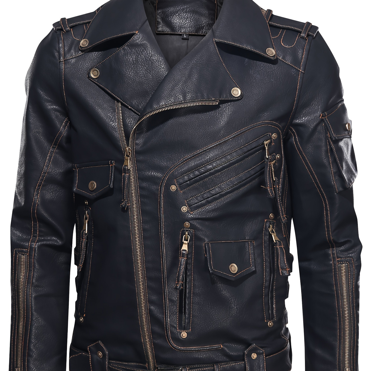 

Men's Multi- Biker Style Jacket