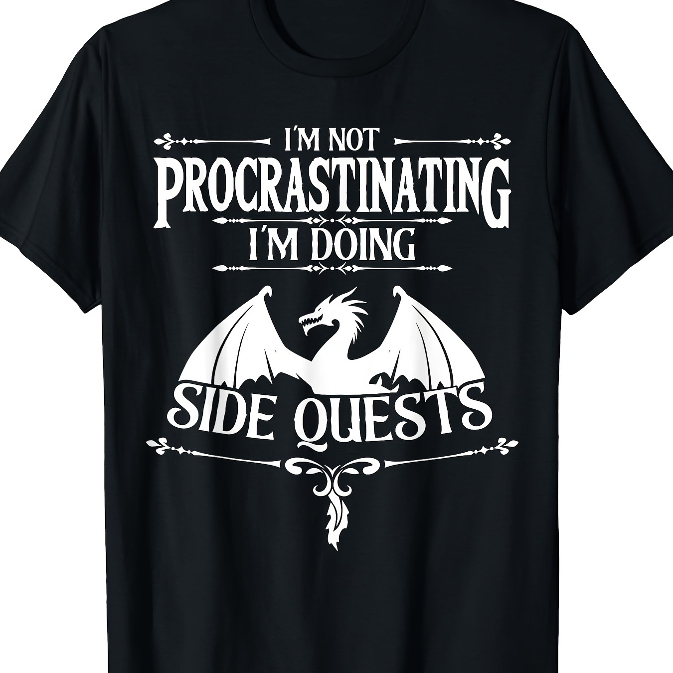 

Procrastinating I'm Side Rpg Gamers T-shirt - 220g