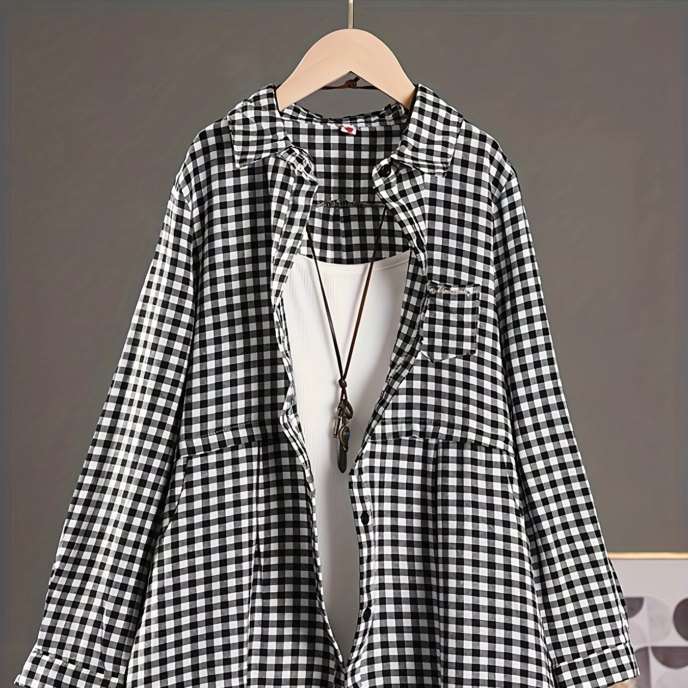 Floral Print Button Front Shirt, Casual Long Sleeve Shirt For Spring