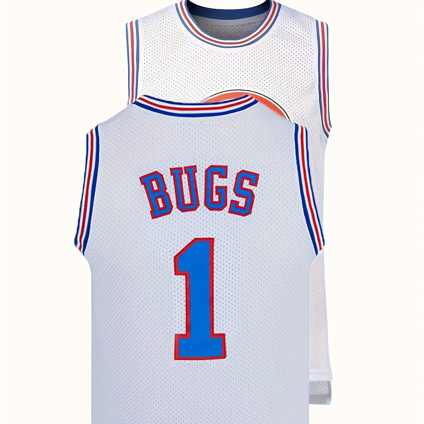 

Men's Bugs #1 Jersey Tank Top, Match Party Training Clothing For Males