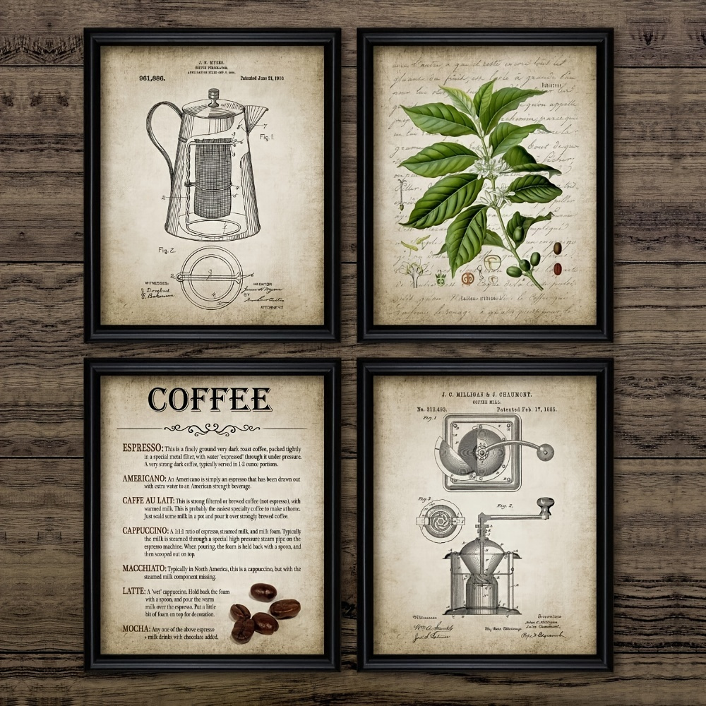 Coffee Wall Art Boho JPG PDF Coffee Poster Print Coffee Home 