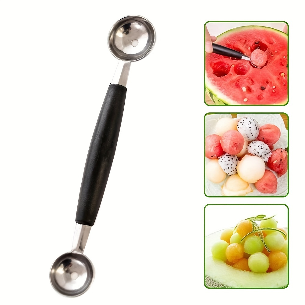 Fruit Scooper Dig Ball Ice Cream Digger Scoop Watermelon Melon Spoon Cookie  Melon Scoops Kitchen Fruit Vegetable Dishes Tool