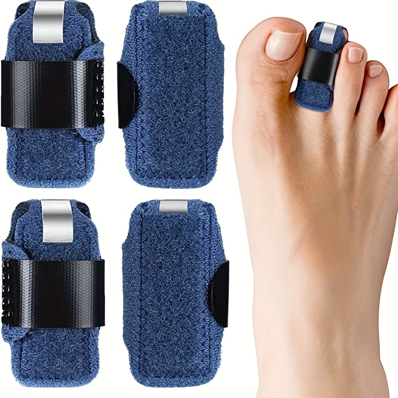 1pc Toe Splint Toe Straightener For Hammer Toe Corrector For Women Toe Brace Hammertoe Splint Toe Wrap Toe Covers Broken Toe Support