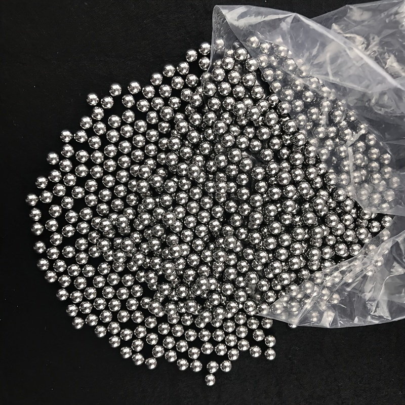 100pcs/pack 5mm & 6mm High Carbon Steel Beads - Industrial Material Bicycle Bearing Accessories