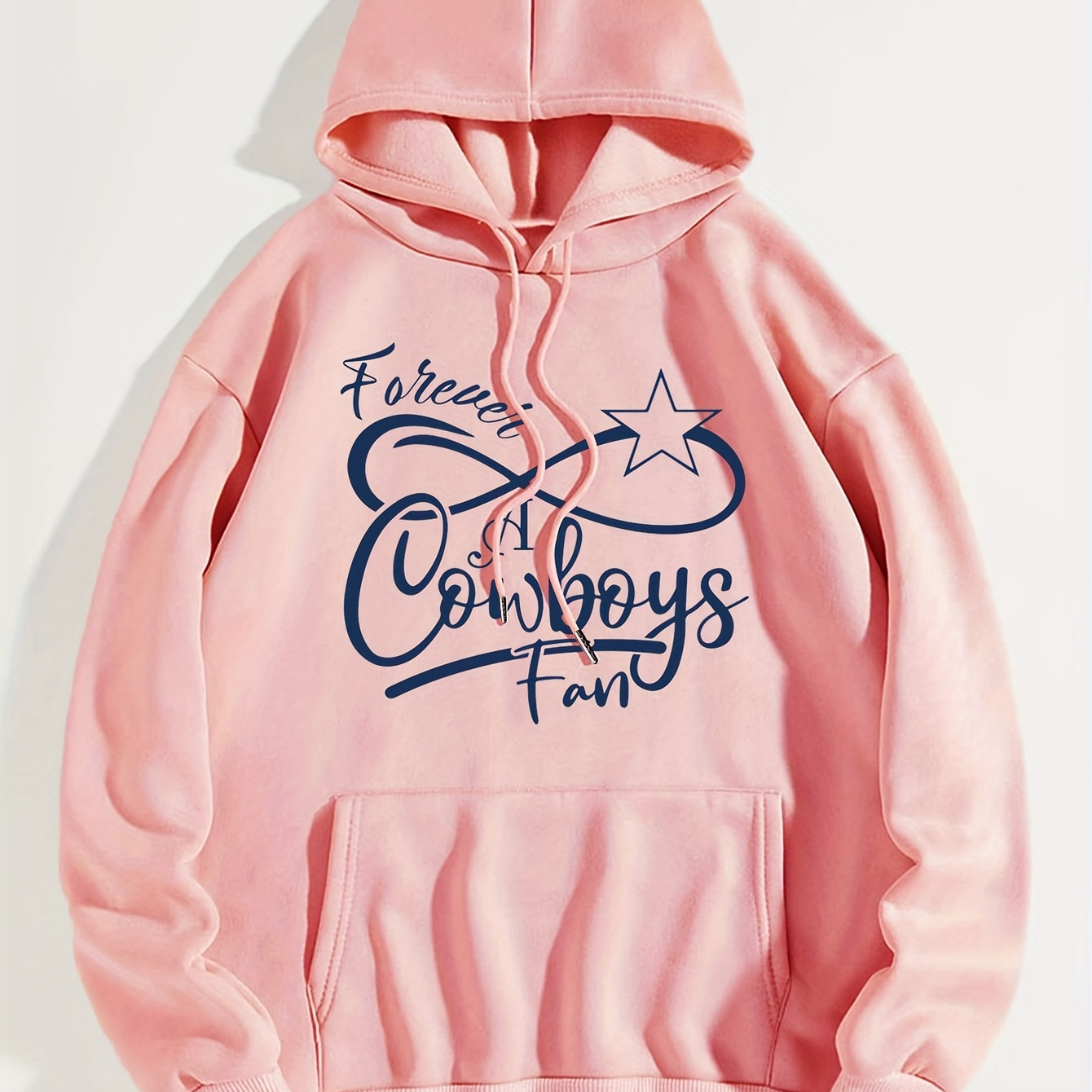 cowboys pink hoodie