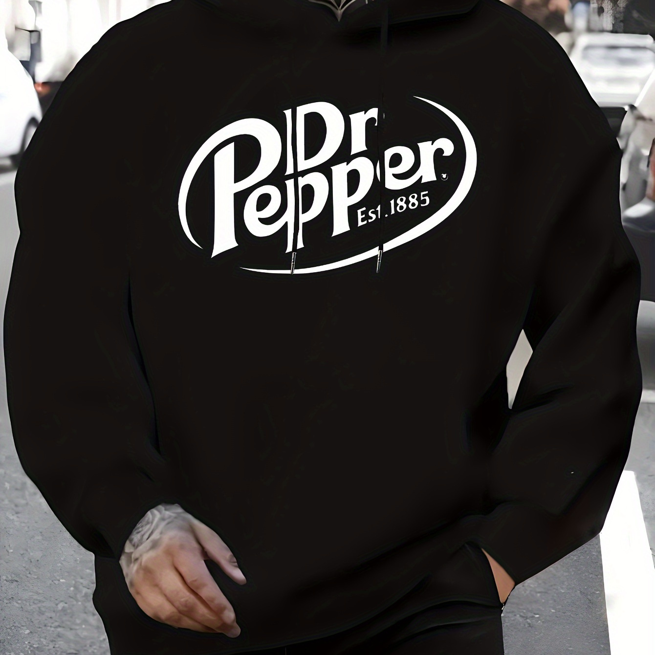 

Pepper Print, Men’s Fashionable Pullover Hoodie, Trendy Autumn And Winter Wear