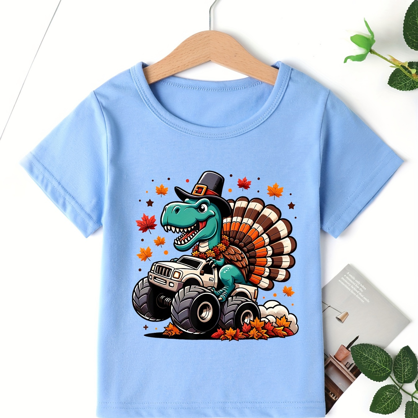 

Boys' & Turkey T- - , , Polyester , - For /summer