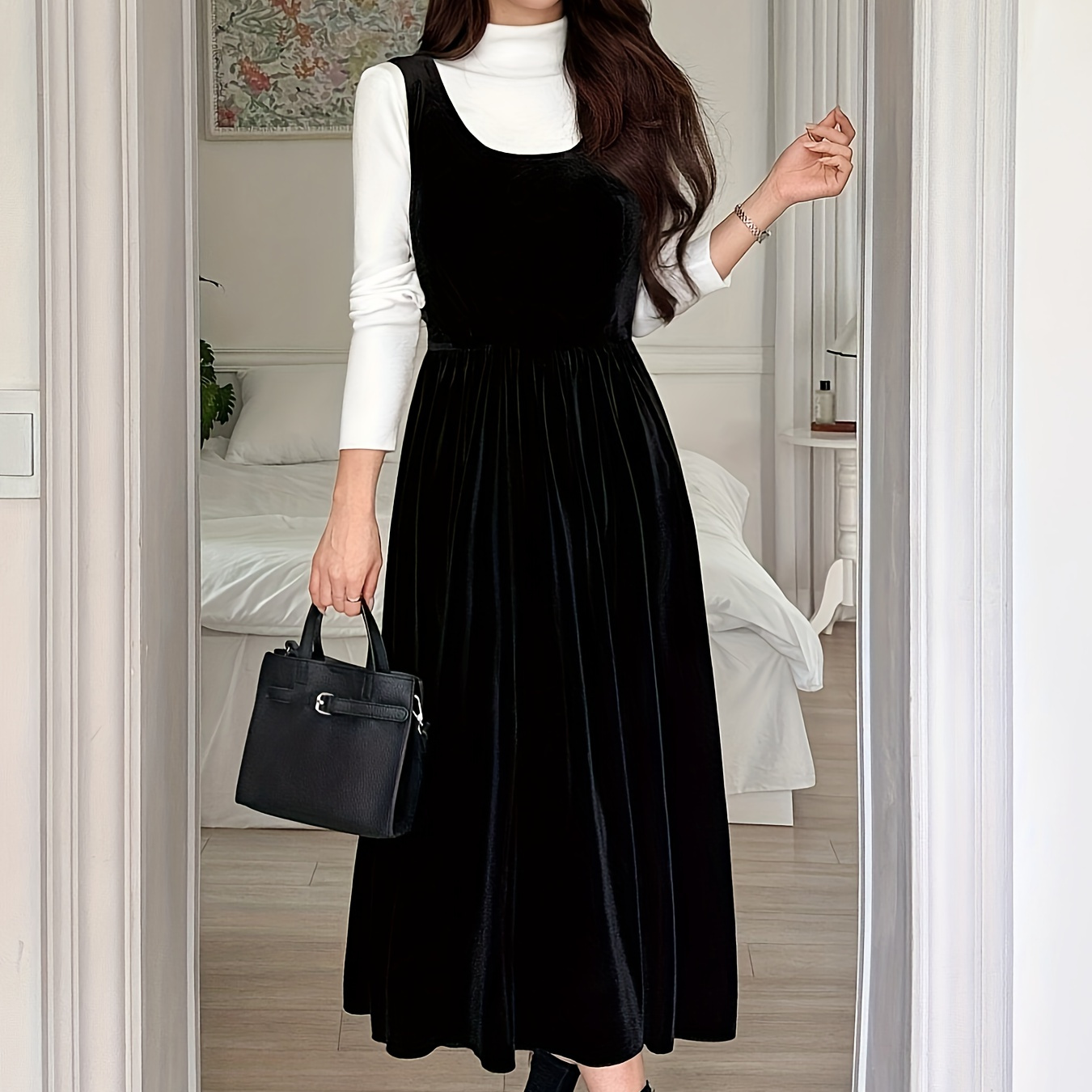 

Back Bow Elegant Dress