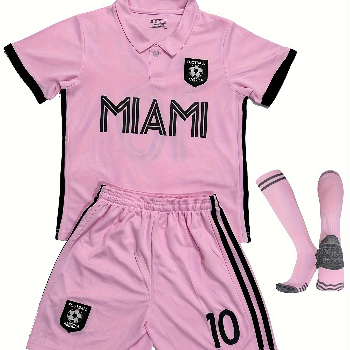 

Soccer Jerseys For Boys Girls Kids & Youth 10# Soccer Football Jersey Outfits Football Training Uniform