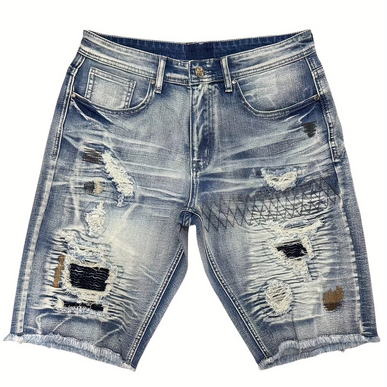 

Men's Embroidered Shorts