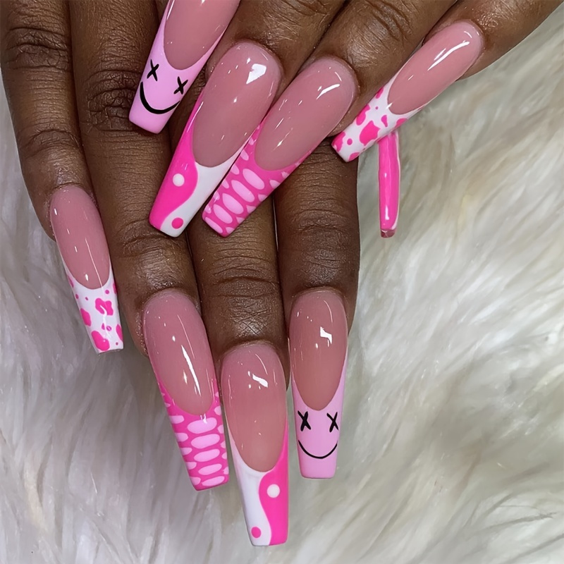 XXL Louis Vuitton Nails, Tapered Square Nails