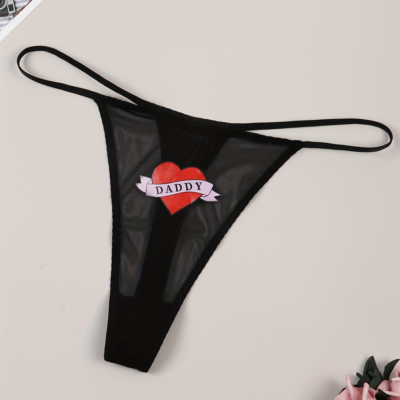 Women's Valentine's Day Sexy Thong Plus Size Heart Ring - Temu