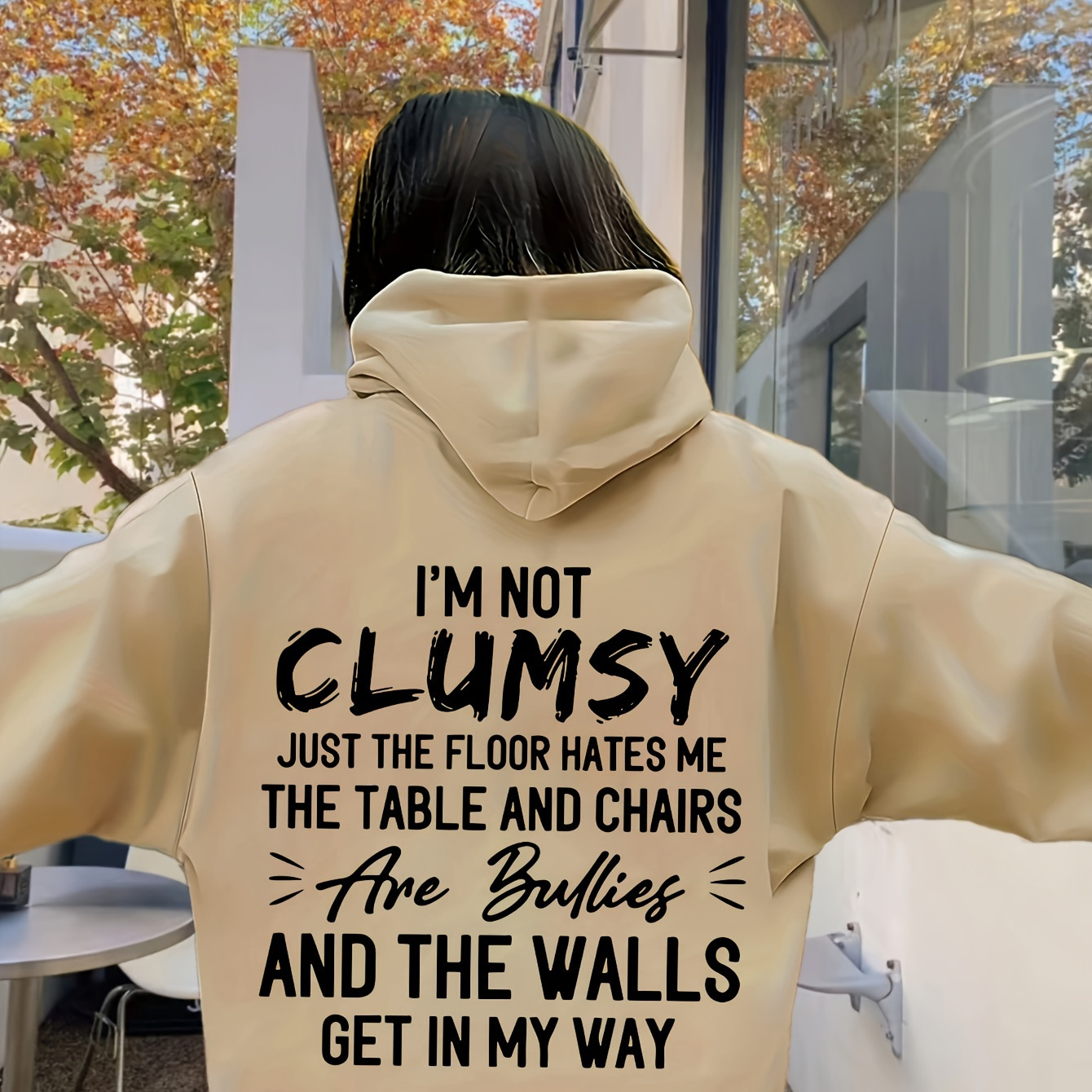 

Trendy Fashion , Autumn And Winter Casual Women's Hooded Sweatshirt