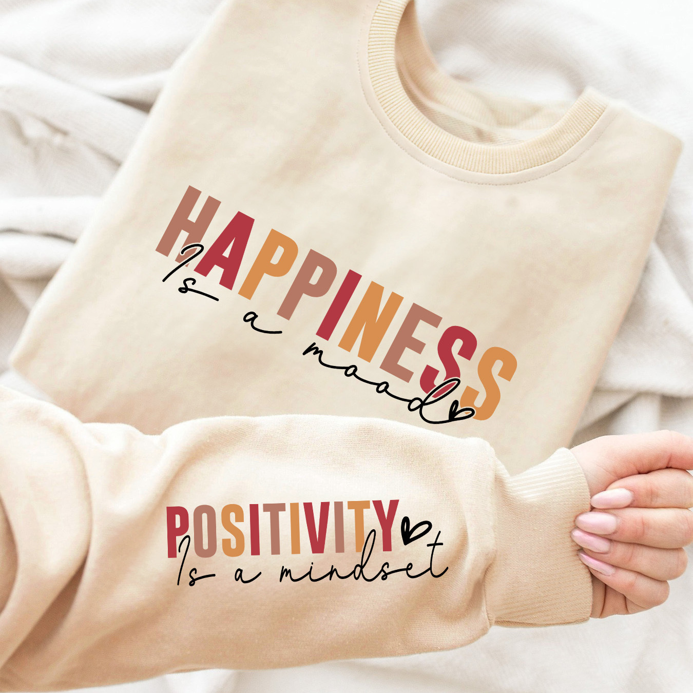 

Letter Print Sweatshirt, Crew Neck Casual Sweatshirt For Fall & Spring, Women's Clothing