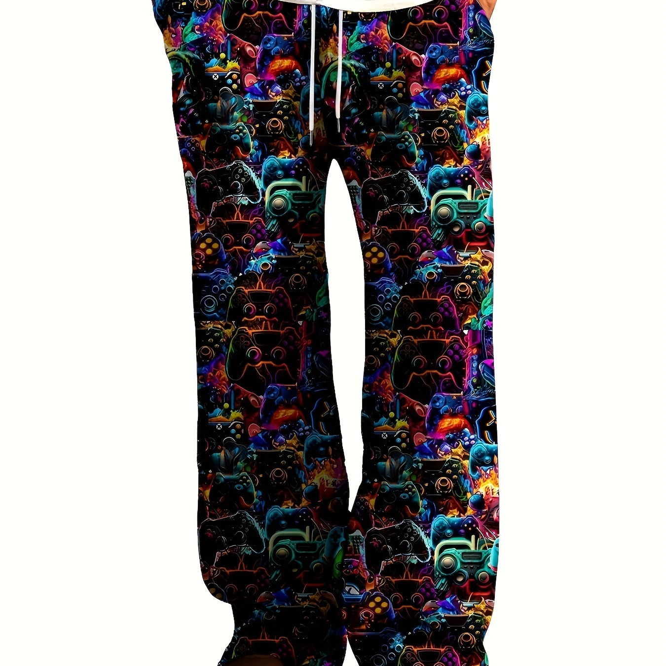 

3d Print Pants - Polyester, Non-stretch,