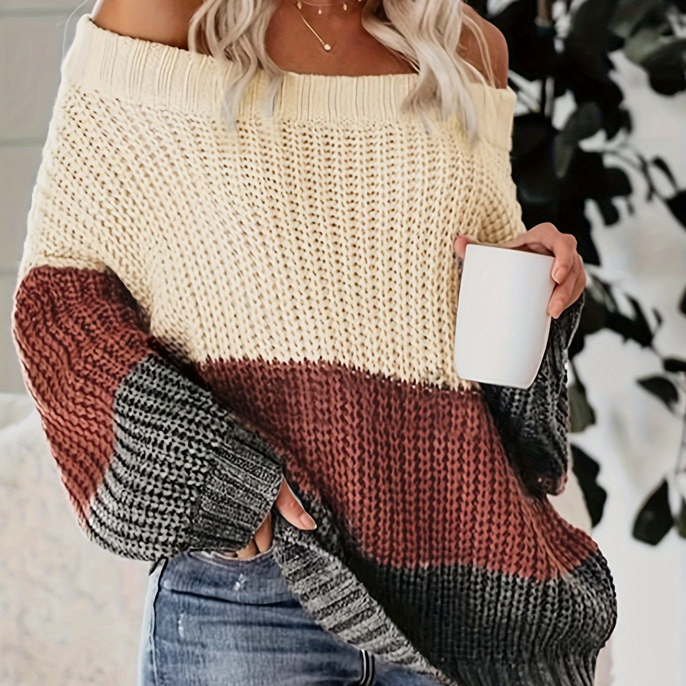 

Off-shoulder For - Pullover, For Fall &