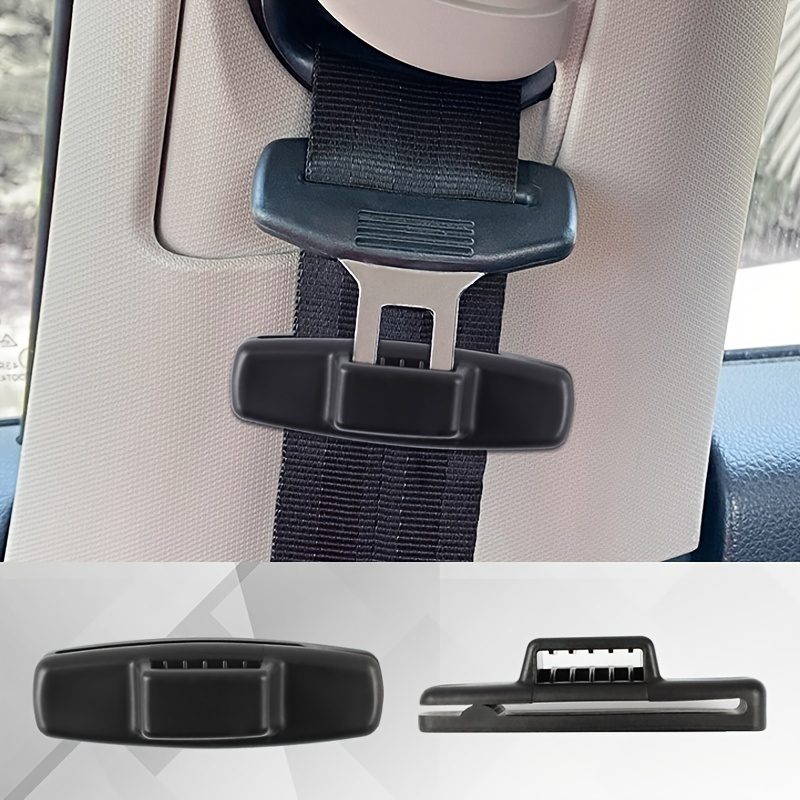 10 Stück Auto-Sicherheitsgurt-Stopper Schnalle  Auto-Sicherheitsgurt-Abstandsbegrenzung Stop Kunststoff Anti-Rutsch-Knopf  Retainer Auto-Innenraum
