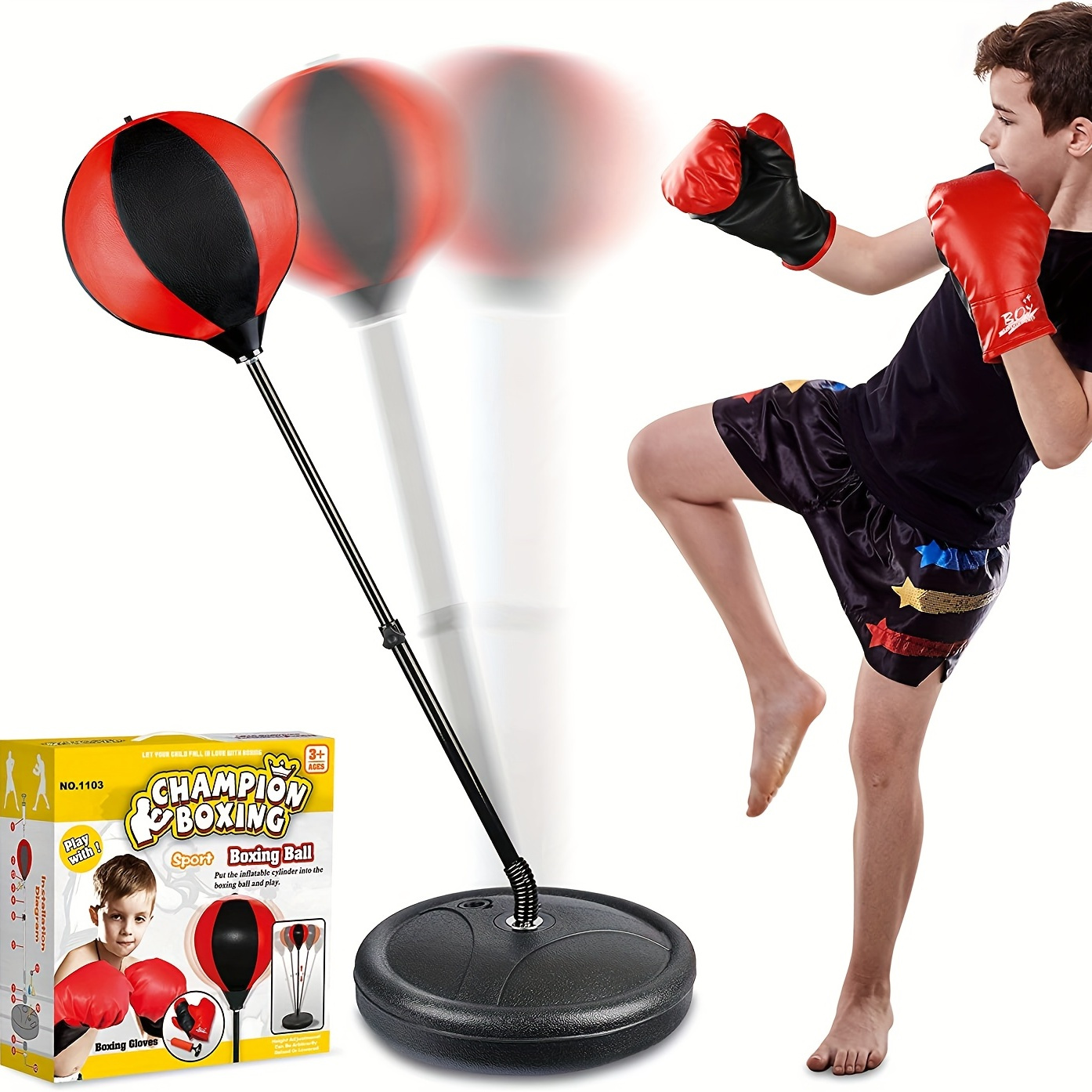 Boost Your Child's Boxing Skills With This Fun Tabletop - Temu