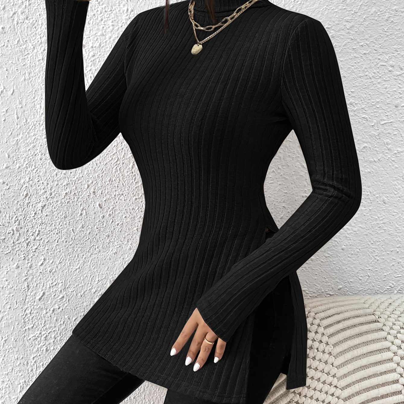 

Sweater, -fit Long Sweater For Fall & , Women's Clothing