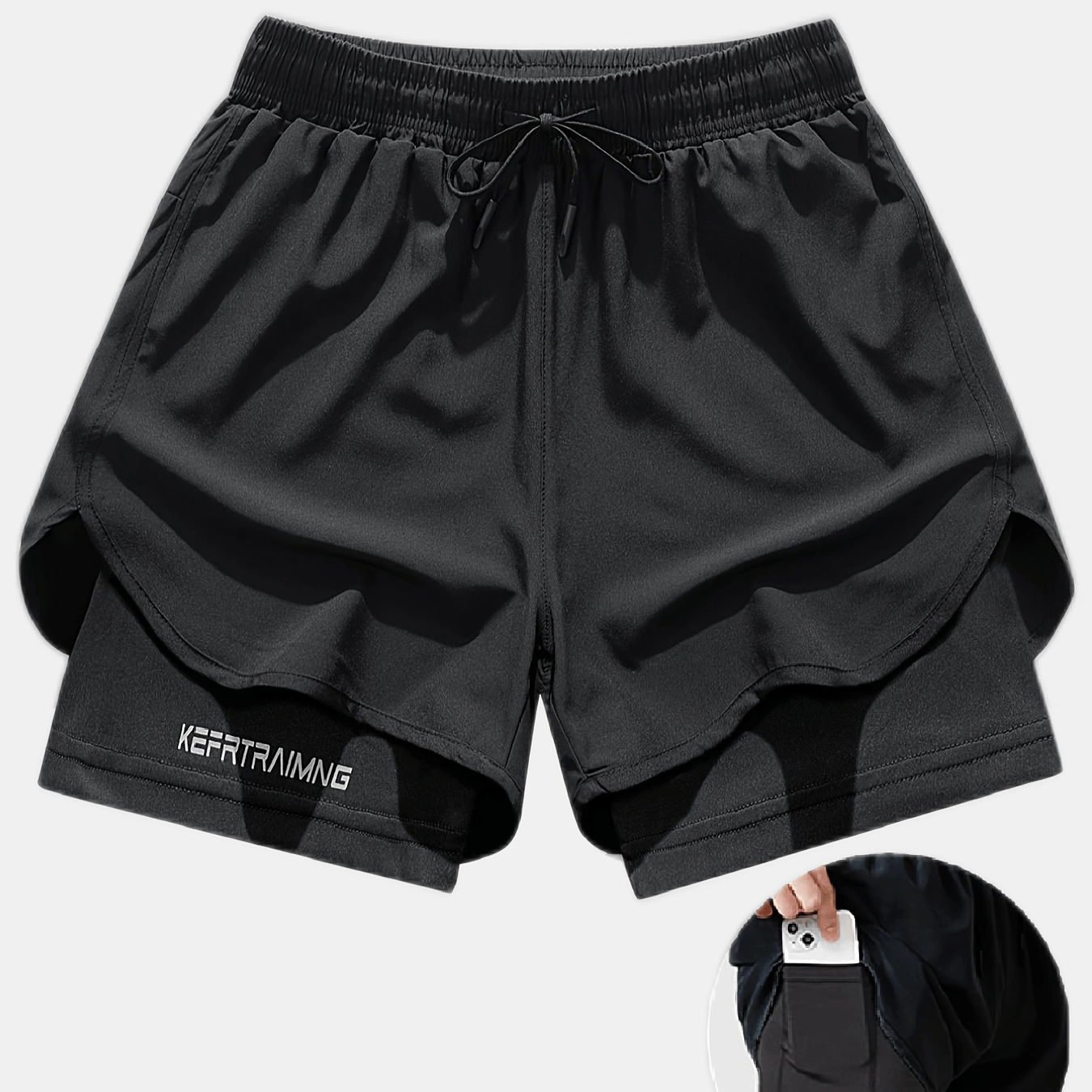 

-dry Running - , Moisture-wicking Athletic & Drawstring Waist
