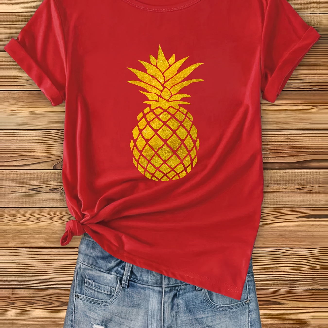 

Big Loose Casual Summer T-shirt