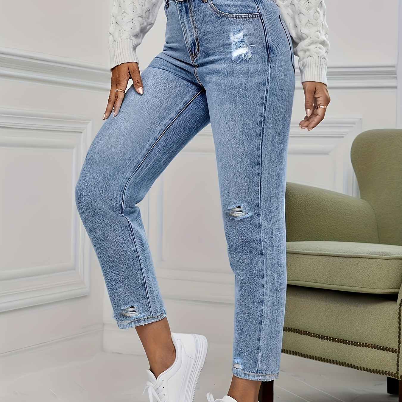 

Female European And Women's Dress Feet Pants Pants