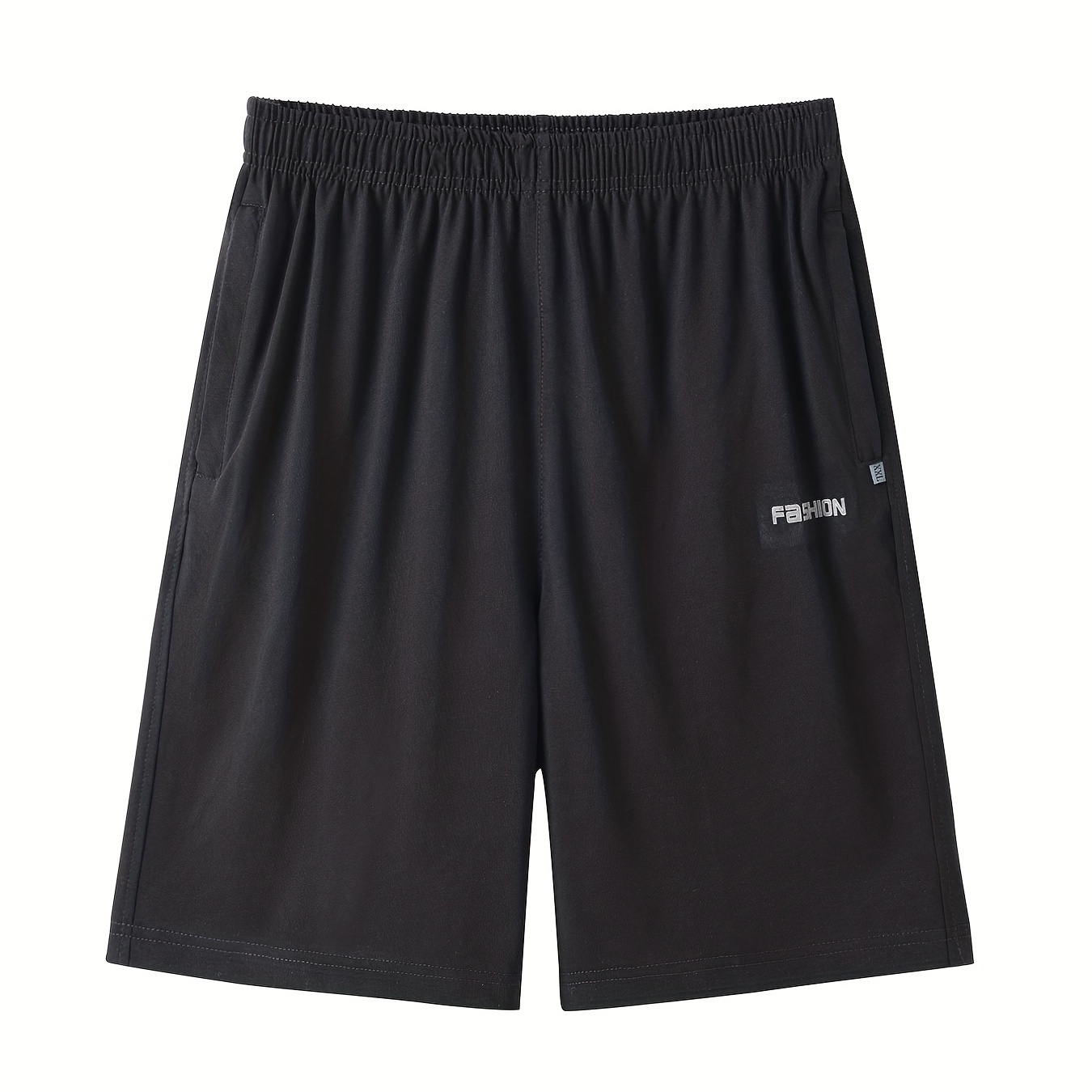 

Plus Size Men's Simple Letters Print Shorts For Summer Sports