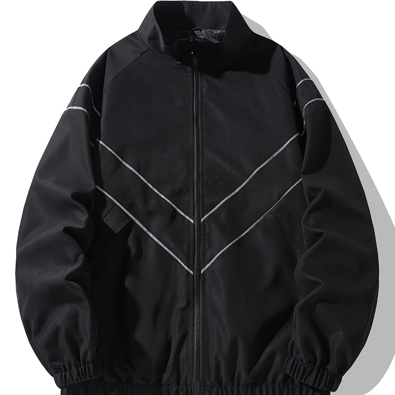 

's Jacket With Stand Collar, Casual Jacket, Spring And Autumn Outdoor Sports Men's Windbreaker,