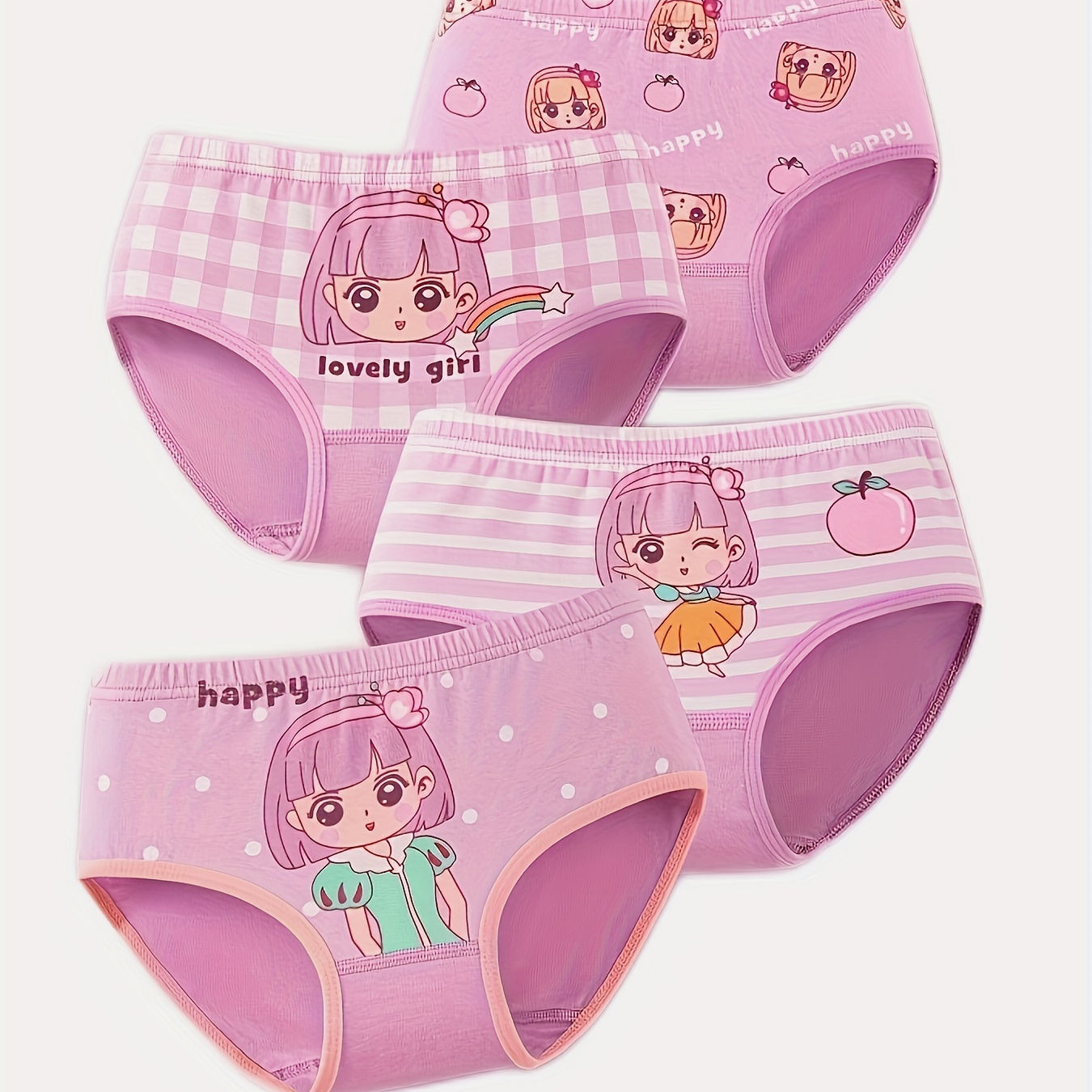 Tomkot Stylish and cute cartoon underwear women's panties, let you