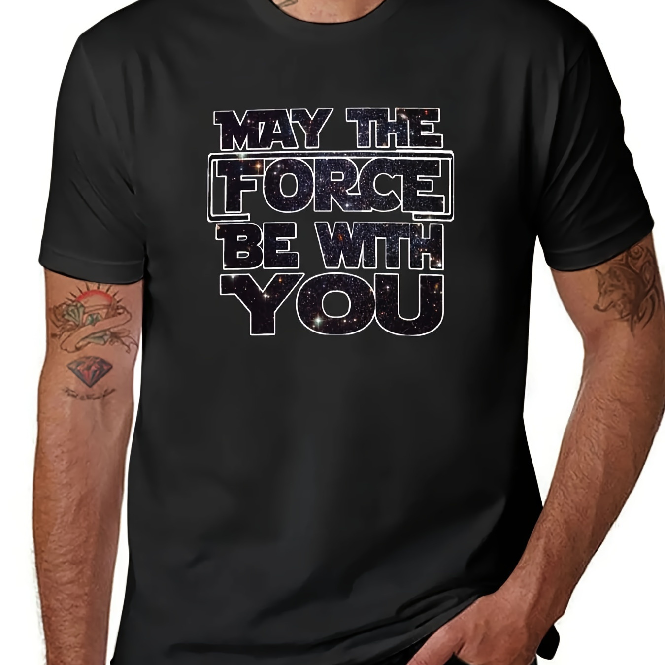 

May Be You - T- Shirts Summer Plus Size Men Clothing 220g